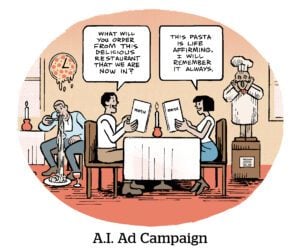Comic: A.I. Ad Campaign