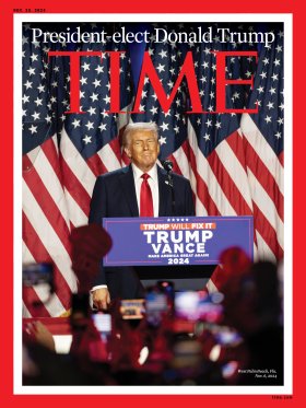 President-elect Donald Trump Time cover