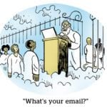 Comic: "What's your email?"